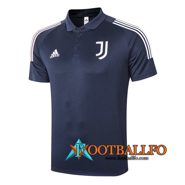 Polo Futbol Juventus Azul Royal 2020/2021