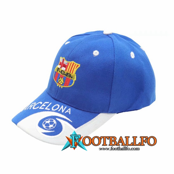 Gorra de Futbol FC Barcelona Azul