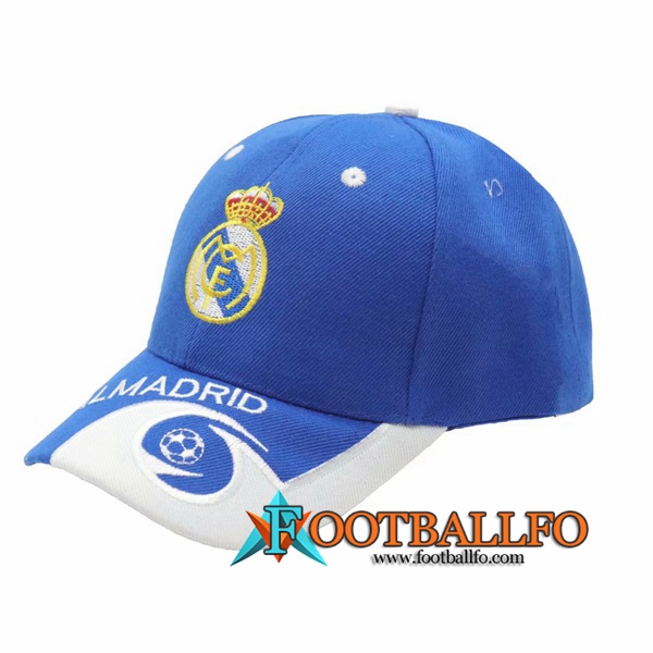 Gorra de Futbol Real Madrid Azul