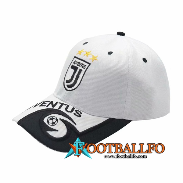 Gorra de Futbol Juventus Blanco