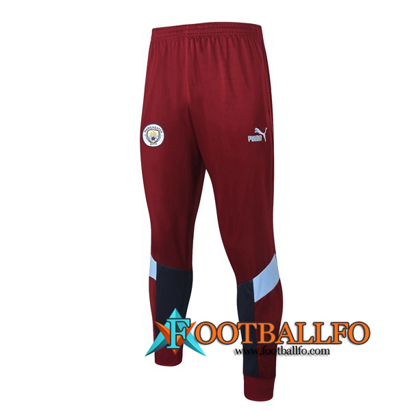 Pantalones Futbol Manchester City Roja 2020/2021