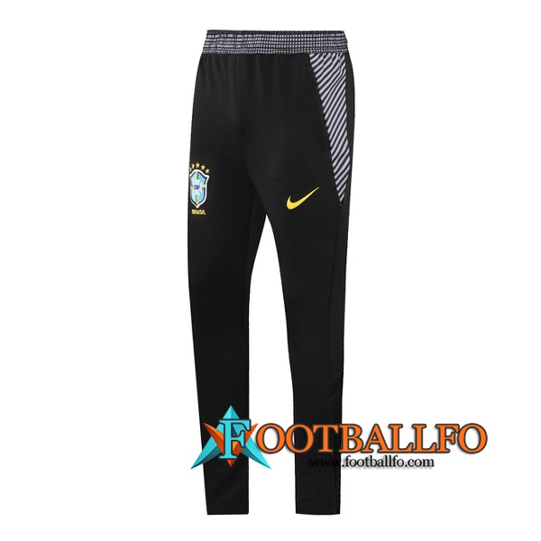 Pantalones Futbol Brasil Negro 2020/2021