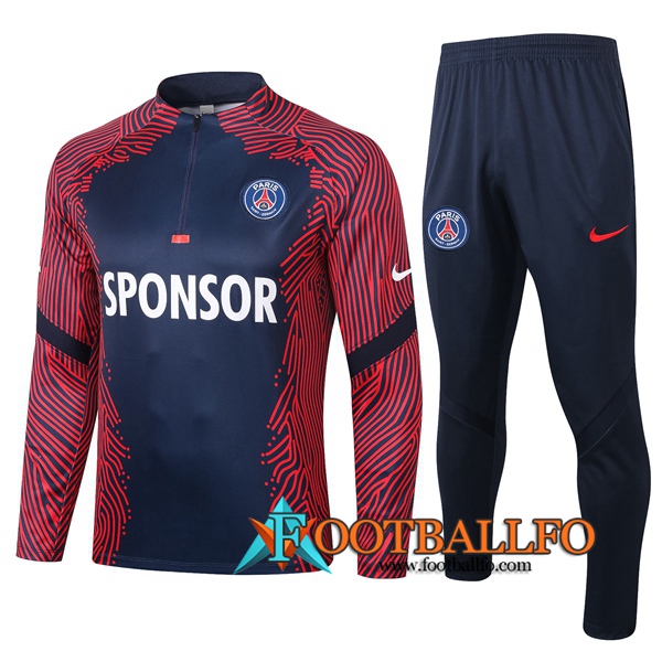 Nueva Chandal Futbol + Pantalones Pairis PSG Azul Royal 2020/2021