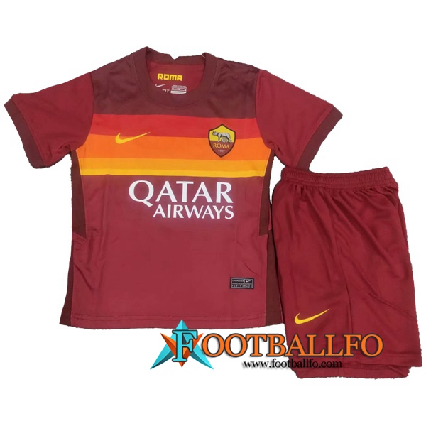 Camisetas Futbol AS Roma Ninos Primera 2020/2021