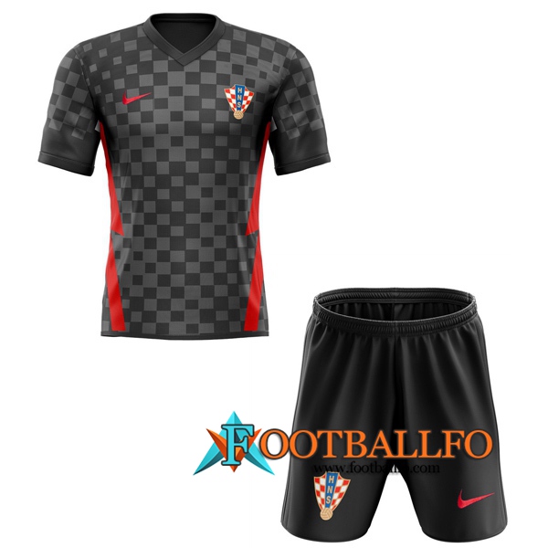 Camisetas Futbol Croacia Ninos Segunda 2020/2021