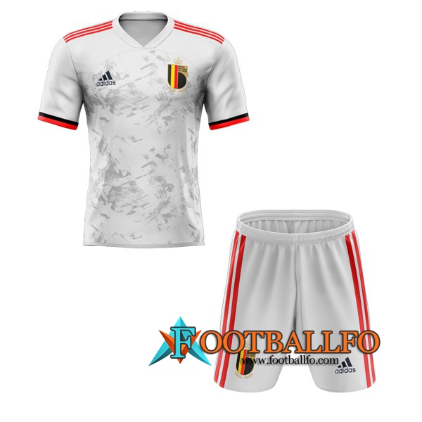 Camisetas Futbol Belgica Ninos Segunda 2020/2021