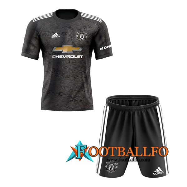 Camisetas Futbol Manchester United Ninos Segunda 2020/2021