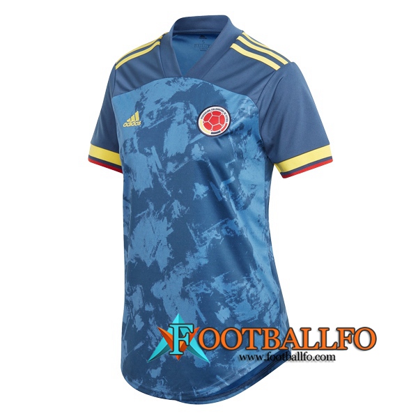 Camisetas Futbol Colombia Mujer Segunda 2020/2021