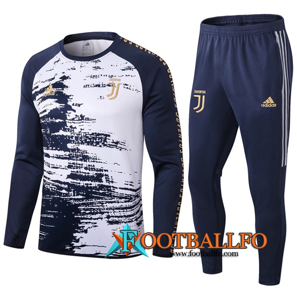 Chandal Futbol + Pantalones Juventus Azul Royal Blanco 2020/2021