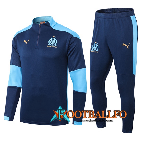 Chandal Futbol + Pantalones Marsella OM Azul 2020/2021