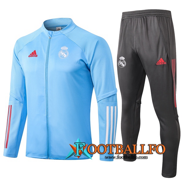 Chandal Futbol - Chaqueta + Pantalones Real Madrid Azul 2020/2021
