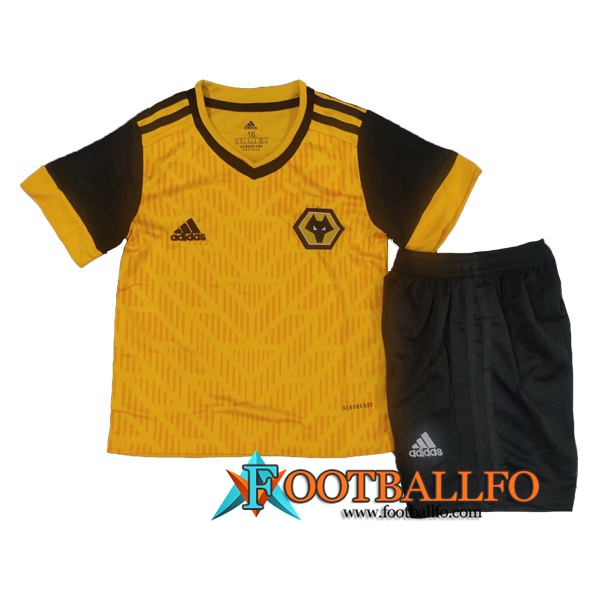 Camisetas Futbol Wolves Ninos Primera 2020/2021