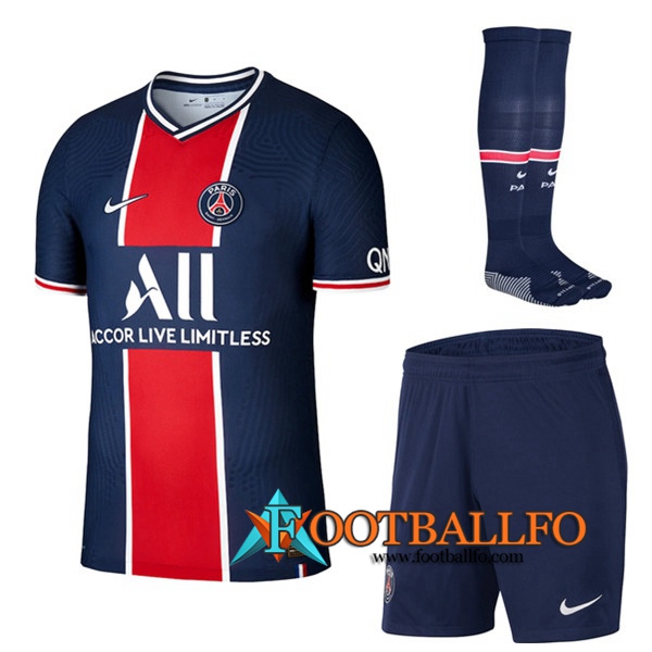 Traje Camisetas Futbol PSG Primera (Cortos+Calcetines) 2020/21