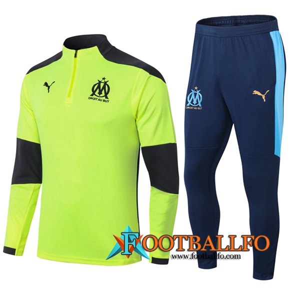 Chandal Futbol + Pantalones Marsella OM Verde 2020/2021