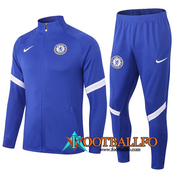 Chandal Futbol - Chaqueta + Pantalones FC Chelsea Azul 2020/2021