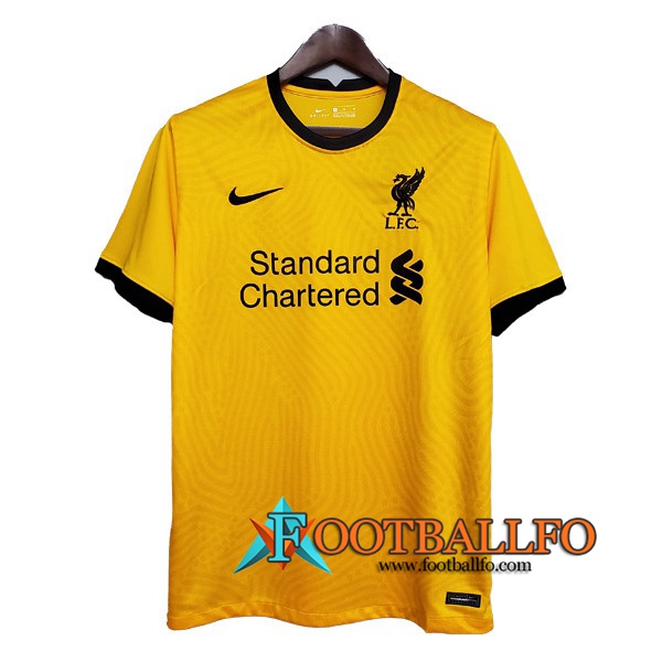 Camisetas Futbol FC Liverpool Portero Amarillo 2020/2021