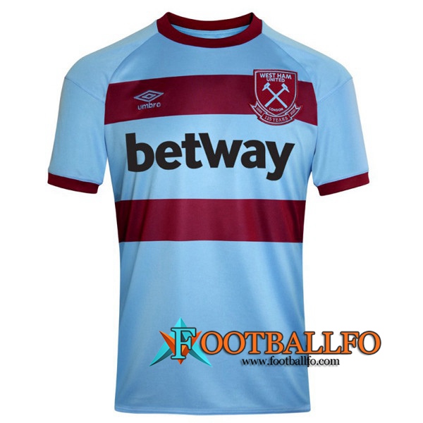 Camisetas Futbol West Ham Segunda 2020/2021