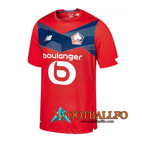 Nuevo Camisetas Futbol Lille OSC Primera 2020/2021