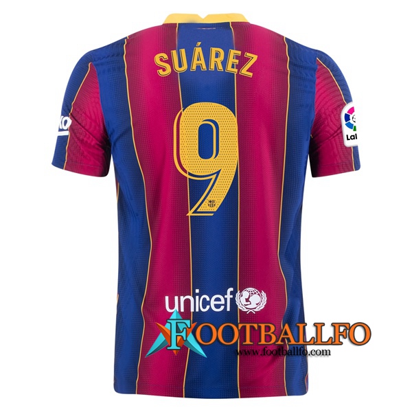 Camisetas Futbol FC Barcelona (SUAREZ 9) Primera 2020/2021