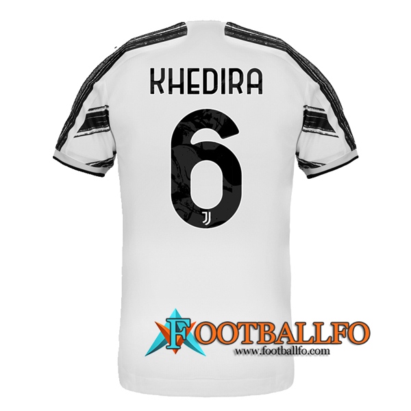Camisetas Futbol Juventus (KHEDIRA 6) Primera 2020/2021