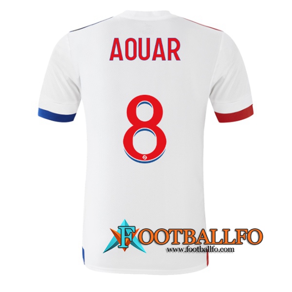Camisetas Futbol Lyon OL (AOUAR 8) Primera 2020/2021