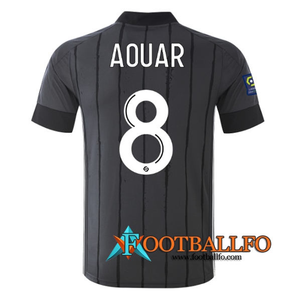 Camisetas Futbol Lyon OL (AOUAR 8) Segunda 2020/2021