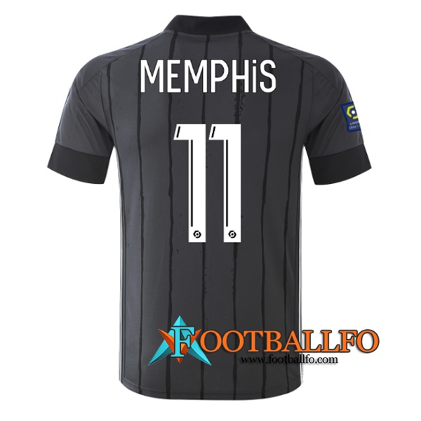 Camisetas Futbol Lyon OL (MEMPHIS 11) Segunda 2020/2021