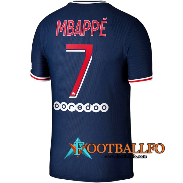 Camisetas Futbol PSG (Mbappé 7) Primera 2020/2021