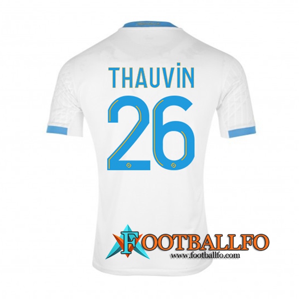 Camisetas Futbol Marsella OM (Thauvin 26) Primera 2020/2021