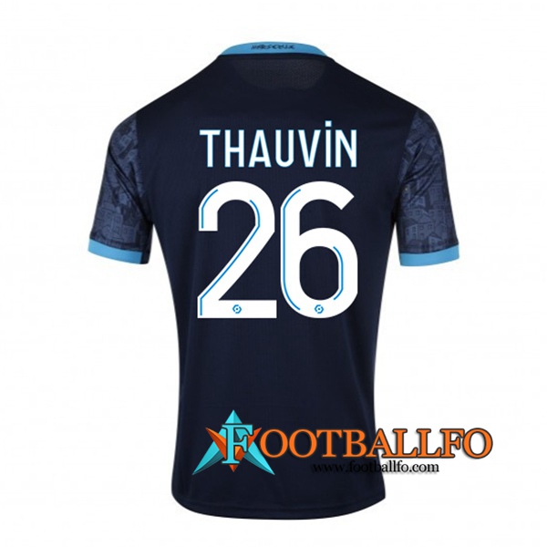Camisetas Futbol Marsella OM (Thauvin 26) Segunda 2020/2021