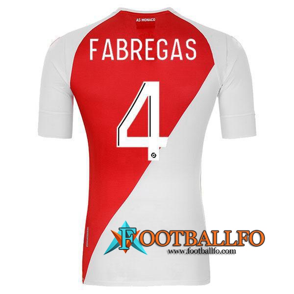 Camisetas Futbol AS Monaco (FABREGAS 4) Primera 2020/2021