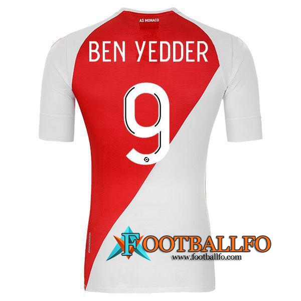 Camisetas Futbol AS Monaco (BEN YEDDER 9) Primera 2020/2021