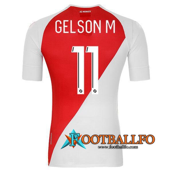 Camisetas Futbol AS Monaco (GELSONM 11) Primera 2020/2021