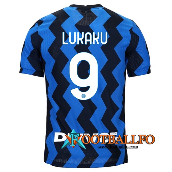 Camisetas Futbol Inter Milan (LUKAKU 9) Primera 2020/2021