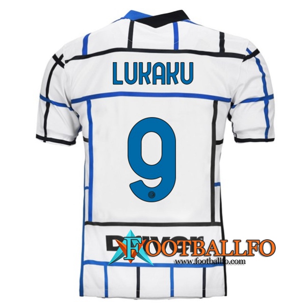 Camisetas Futbol Inter Milan (LUKAKU 9) Segunda 2020/2021