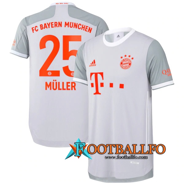 Camisetas Futbol Bayern Munich (Müller 25) Segunda 2020/2021