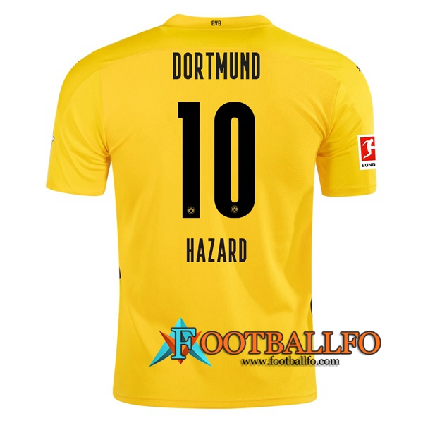 Camisetas Futbol Dortmund BVB (HAZARD 10) Primera 2020/2021
