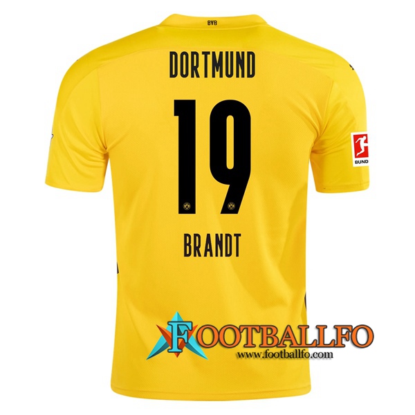 Camisetas Futbol Dortmund BVB (BRANDT 19) Primera 2020/2021