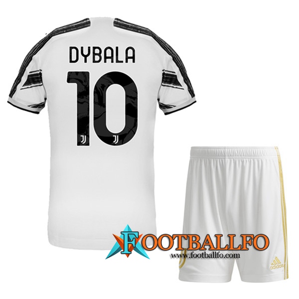 Camisetas Futbol Juventus (DYBALA 10) Ninos Primera 2020/2021