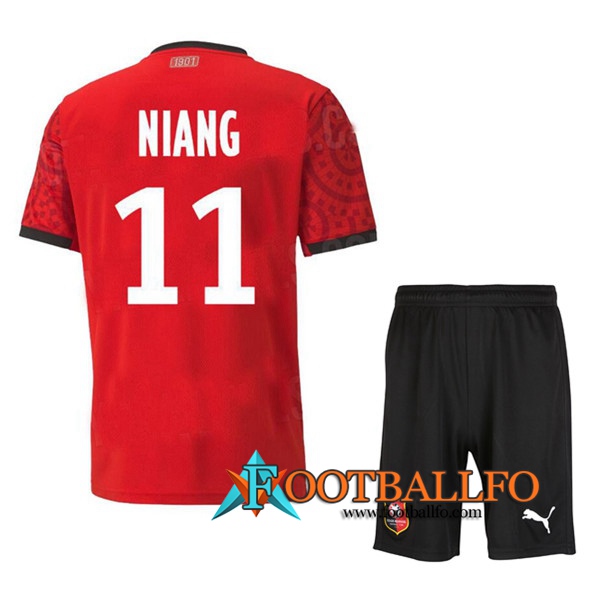 Camisetas Futbol Stade Rennais (NIANG 11) Ninos Primera 2020/2021