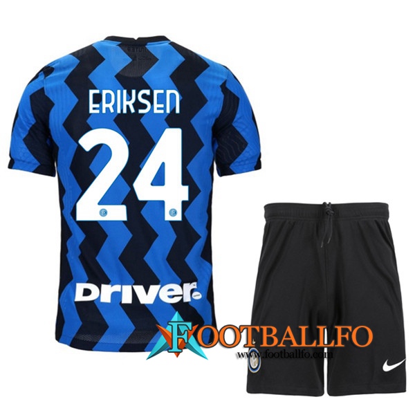 Camisetas Futbol Inter Milan (ERIKSEN 24) Ninos Primera 2020/2021
