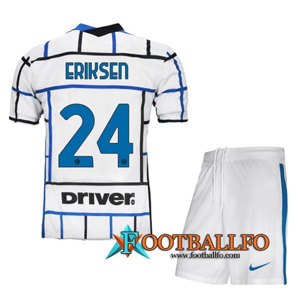 Camisetas Futbol Inter Milan (ERIKSEN 24) Ninos Segunda 2020/2021