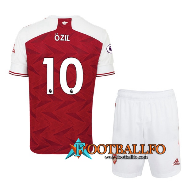 Camisetas Futbol Arsenal (Özil 10) Ninos Primera 2020/2021