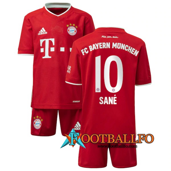 Camisetas Futbol Bayern Munich (Sané 10) Ninos Primera 2020/2021