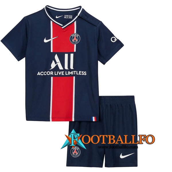 Nuevo Camisetas Futbol PSG Ninos Primera 2020/2021