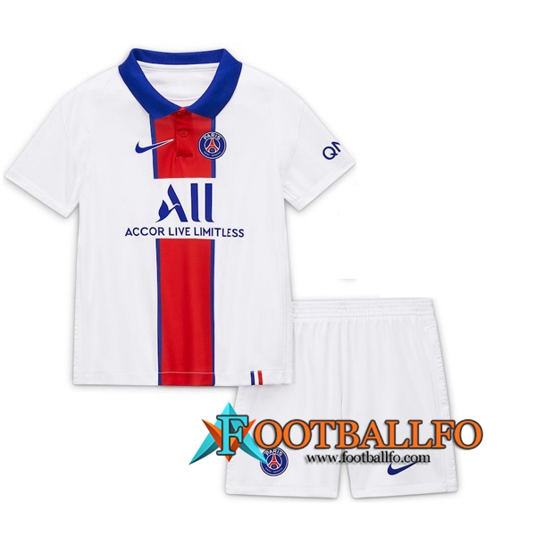 Nuevo Camisetas Futbol PSG Ninos Segunda 2020/2021