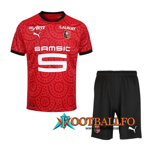 Camisetas Futbol Stade Rennais Ninos Primera 2020/2021