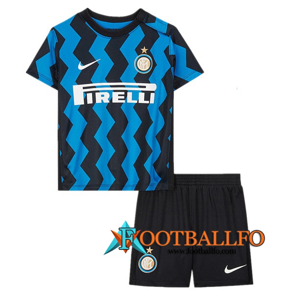 Nuevo Camisetas Futbol Inter Milan Ninos Primera 2020/2021
