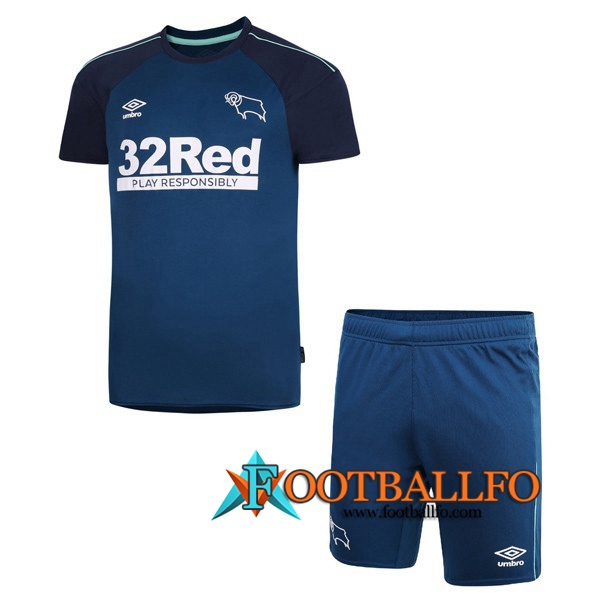 Nuevo Camisetas Futbol Derby County Ninos Segunda 2020/2021