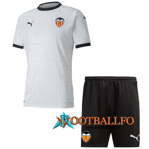 Nuevo Camisetas Futbol Valencia CF Ninos Primera 2020/2021